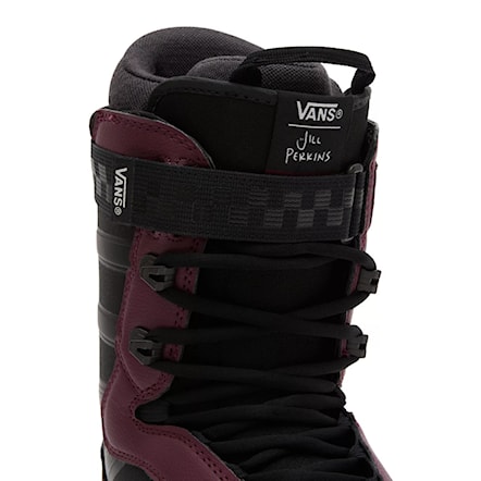 Snowboard Boots Vans Wms Hi-Standard Pro jill perkins black/burgundy 2024 - 8