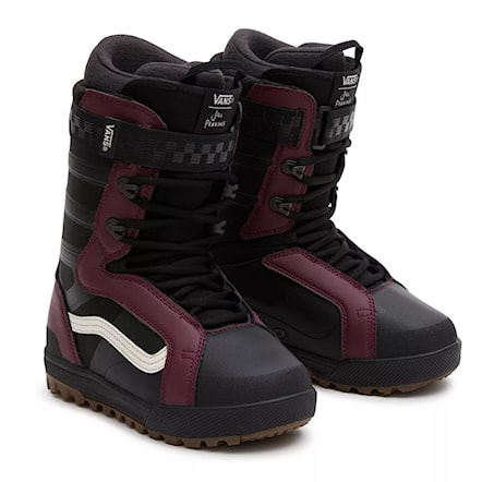 Snowboard Boots Vans Wms Hi-Standard Pro jill perkins black/burgundy 2024 - 1