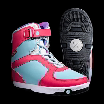 Buty wakeboardowe Hyperlite Aries pink/blue 2025 - 5