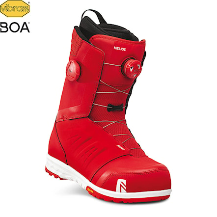Topánky na snowboard Nidecker Helios red chilli 2021 - 1