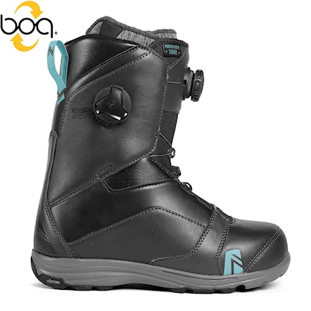 Snowboard Boots Nidecker Lunar Heel Lock Focus charcoal 2019 - 1