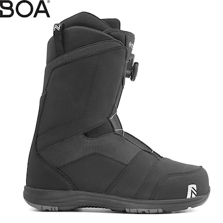 Topánky na snowboard Nidecker Ranger Boa black 2020 - 1