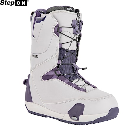 Topánky na snowboard Nitro Cave TLS Step On lilac/purple 2023 - 1