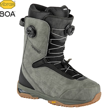 Snowboard Boots Nitro Chase Boa Dual pewter/black 2022 - 1