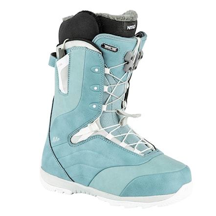 Topánky na snowboard Nitro Crown TLS blue/white 2022 - 1