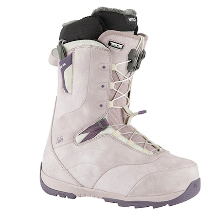Snowboard Boots Nitro Crown TLS rose/purple 2021 - 1