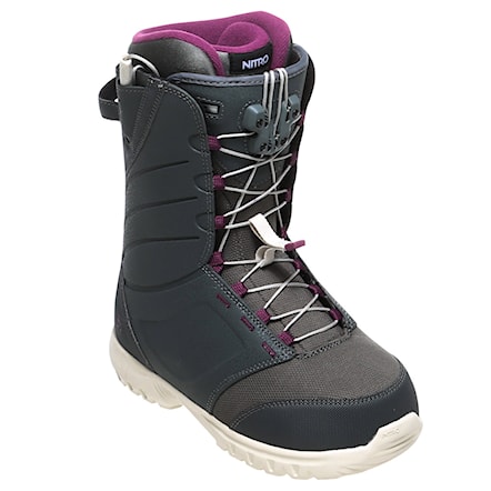 Winter Shoes Nitro Cuda Tls slate grey/purple 2016 - 1