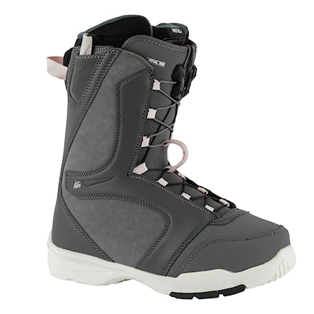 Snowboard Boots Nitro Flora TLS charcoal/white/rose 2022 - 1