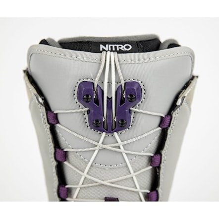 Topánky na snowboard Nitro Flora TLS grey/purple 2024 - 9