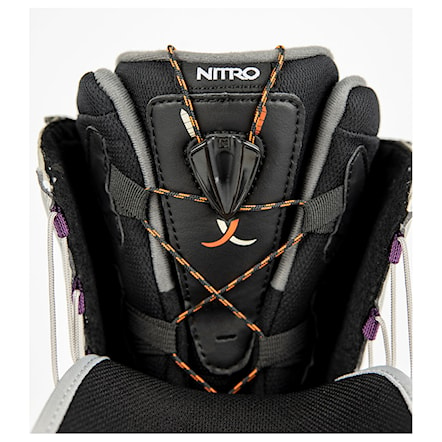 Snowboard Boots Nitro Flora TLS grey/purple 2024 - 10