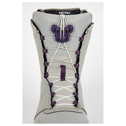 Topánky na snowboard Nitro Flora TLS grey/purple 2024 - 5
