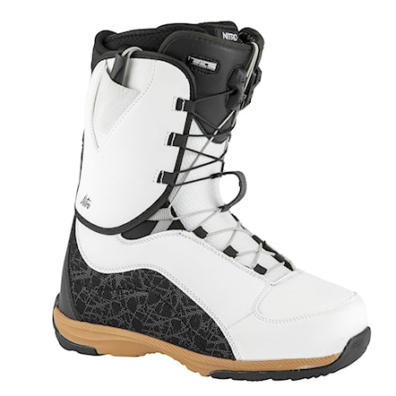 Topánky na snowboard Nitro Futura Tls white/black/gum 2021 - 1
