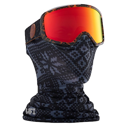 Snowboardové okuliare Anon Deringer Mfi shelly | red solex 2017 - 1