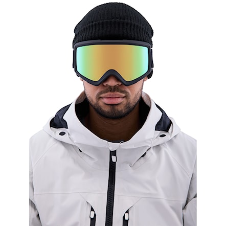 Snowboardové okuliare Anon Helix 2.0 black | perceive variable green+amber 2024 - 4