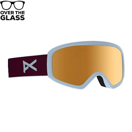 Snowboardové brýle Anon Insight purple | amber 2019 - 1
