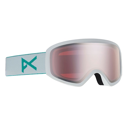 Snowboardové brýle Anon Insight W/spare white | silver+amber 2020 - 1