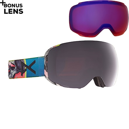 Snowboard Goggles Anon M2 reeder | perceive sunny onyx+per var violet 2021 - 1
