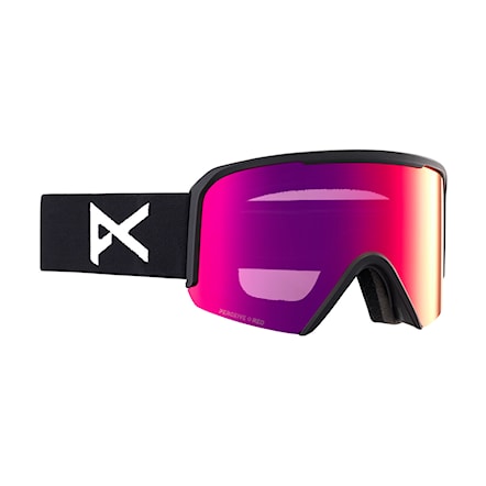 Gogle snowboardowe Anon Nesa black | perceive sunny red+perceive cloudy burst 2025 - 2