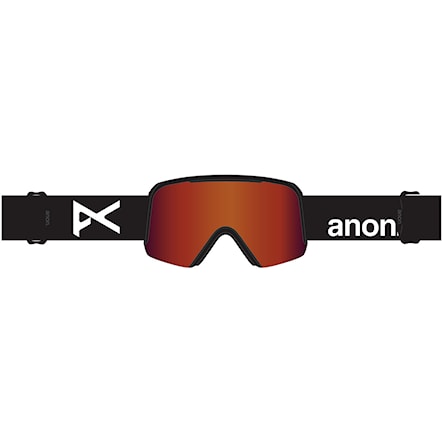 Snowboard Goggles Anon Nesa black | perceive sunny red+perceive cloudy burst 2025 - 4