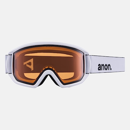 Snowboard Goggles Anon Relapse white | perceive sunny onyx+amber 2023 - 2