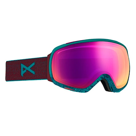 Snowboardové okuliare Anon Tempest shimmer | sonar pink 2020 - 1