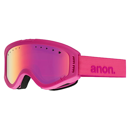 Gogle snowboardowe Anon Tracker pink | pink amber 2017 - 1