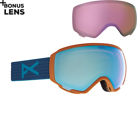Snowboard Goggles Anon Wm1 blue | perceive variable blue+per.cloudy pink 2021 - 1