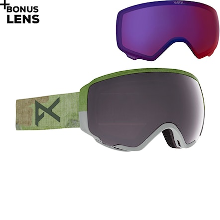 Snowboardové brýle Anon Wm1 camo | perceive sunny onyx+per.var.violet 2021 - 1