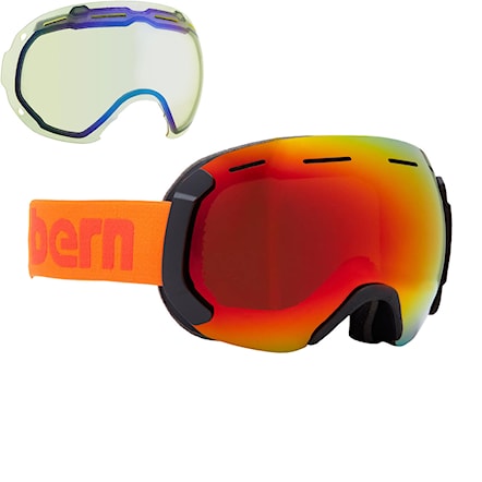 Snowboardové brýle Bern Eastwood orange | red black+yellow/blue 2019 - 1
