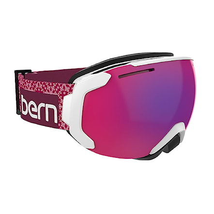 Snowboardové okuliare Bern Juno magenta snowflake | red/purple mirror+purple/blue mirror m 2018 - 1