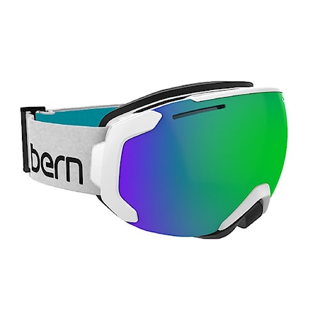 Snowboardové okuliare Bern Juno white | green/blue mirror+yellow/blue mirror m 2018 - 1