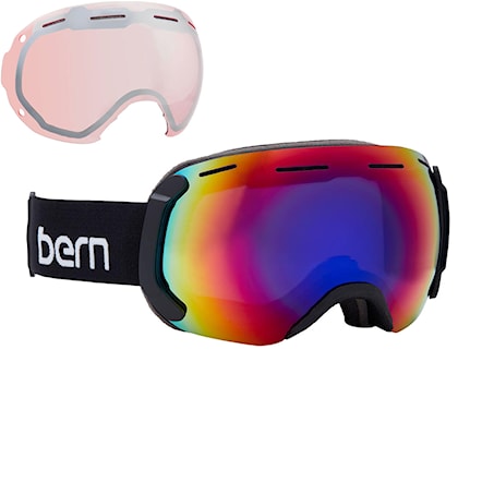 Gogle snowboardowe Bern Monroe black | purple/blue+rose 2019 - 1