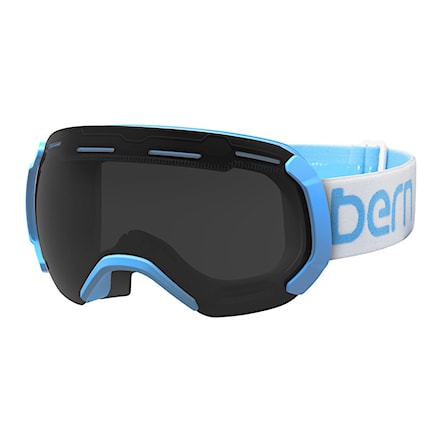 Snowboardové okuliare Bern Monroe white/light blue | grey light mirror 2016 - 1