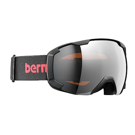 Snowboardové brýle Bern Sawyer black/red | orange light mirror 2017 - 1