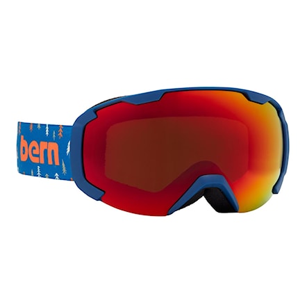 Snowboardové brýle Bern Sawyer blue glades | red/black 2019 - 1