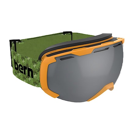 Snowboard Goggles Bern Sawyer green camo | grey light mirror s 2018 - 1