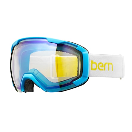 Snowboardové okuliare Bern Scout white/yellow | yellow light mirror 2017 - 1