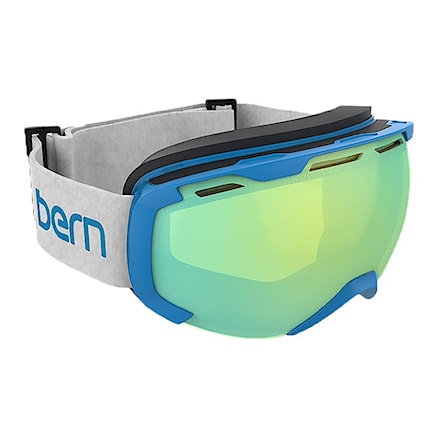 Snowboardové okuliare Bern Scout white | yellow/blue mirror s 2018 - 1