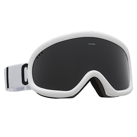 Snowboardové okuliare Electric Charger gloss white/wordmark | jet black 2017 - 1