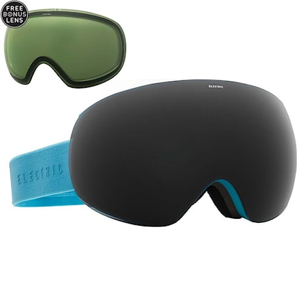 Snowboardové okuliare Electric Eg3 light blue | jet black+light green 2016 - 1