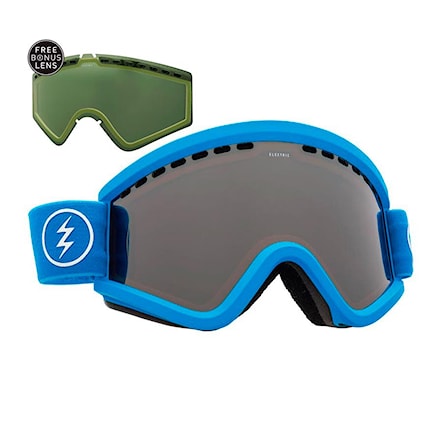Snowboard Goggles Electric Egv royal blue | brose/silver chrome+light green 2017 - 1