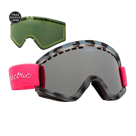 Snowboard Goggles Electric Egv W pink tort | brose/silver chrome+light green 2017 - 1