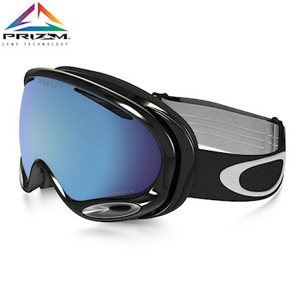 Snowboardové okuliare Oakley A Frame 2.0 jet black | prizm sapphire iridium 2018 - 1