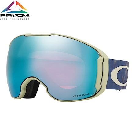 Snowboard Goggles Oakley Airbrake XL clas camo blue | prizm snow sapphire iridium+prizm rose 2019 - 1