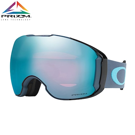 Snowboard Goggles Oakley Airbrake Xl iron | prizm snow sapphire iridium 2018 - 1