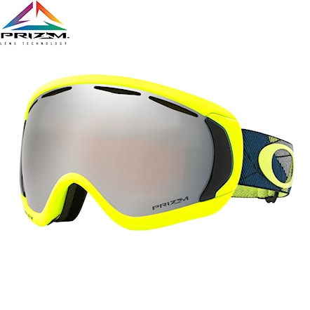 Snowboard Goggles Oakley Canopy prizmatic retina poseidon | prizm snow black iridium 2019 - 1