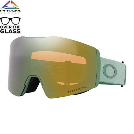 Snowboardové okuliare Oakley Fall Line M matte jade | prizm sage gold iridium 2024 - 1