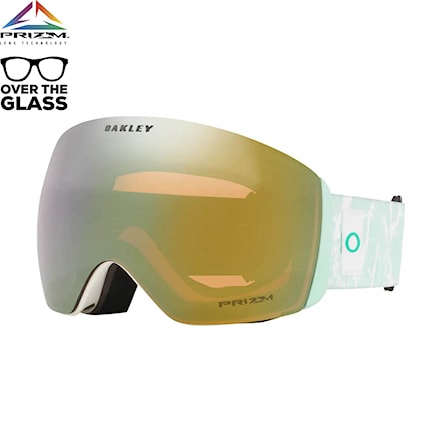 Snowboard Goggles Oakley Flight Deck L jasmine crystal | prizm sage gold 2024 - 1