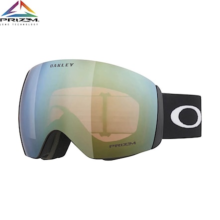 Snowboard Goggles Oakley Flight Deck L matte black | prizm sage gold 2024 - 1