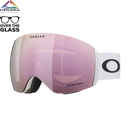 Snowboardové brýle Oakley Flight Deck L matte white | prizm rose gold 2024 - 1